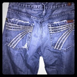 Vintage Seven for all Mankind jeans! Size 28!